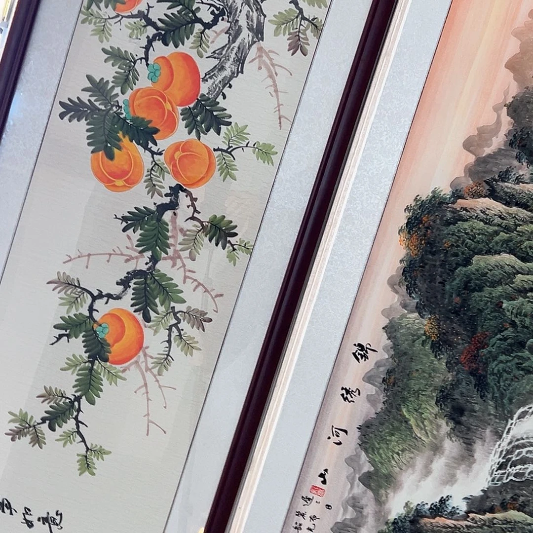 忍***胜国画手绘保证质量保证