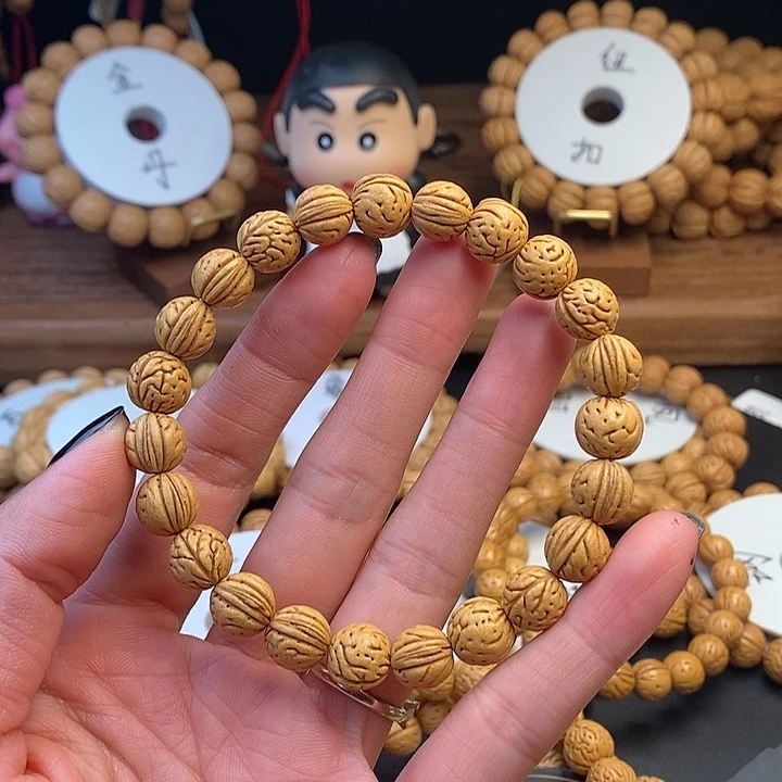 桃核手串野 11尺（ 尺寸误差0.5之间）