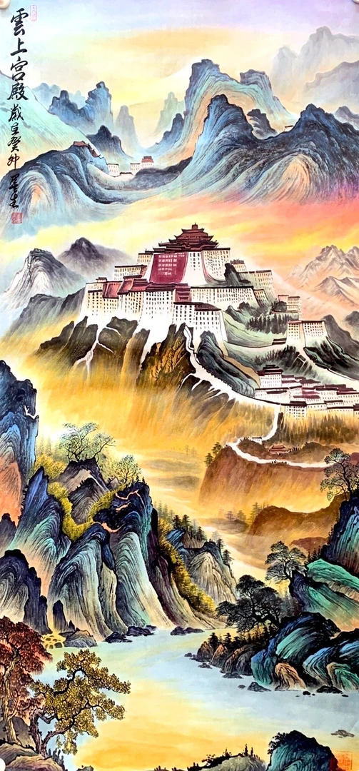 四尺作品云上宫殿1