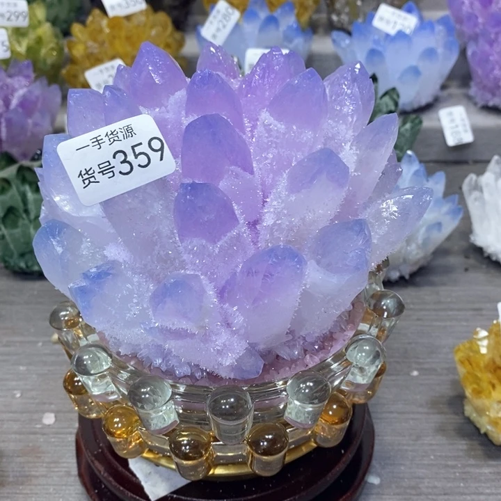 琉璃手工艺品杰*林水晶