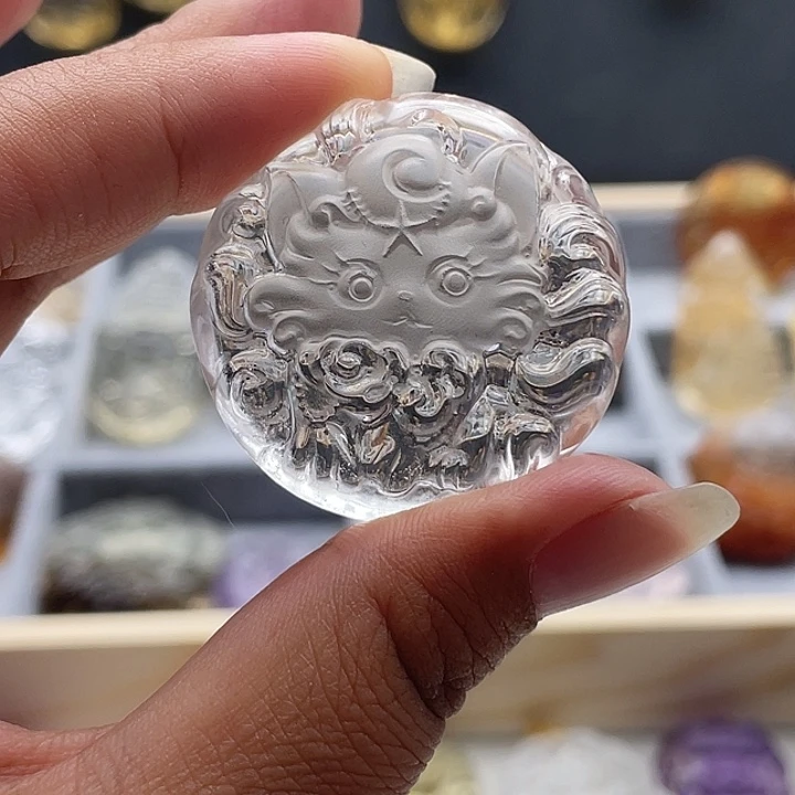 未镶嵌吊坠(不含链)水晶