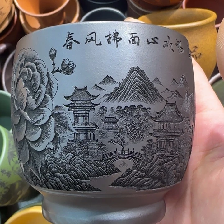 茶杯紫砂全手工制作工艺