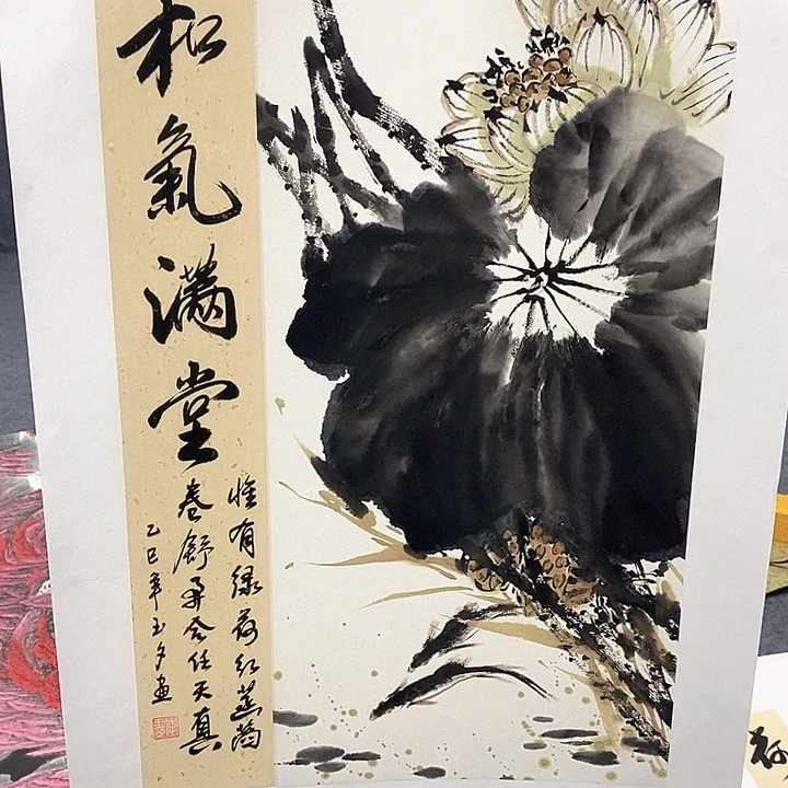 国画国画作品手绘