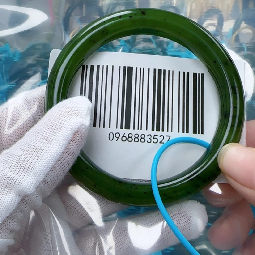 和田玉手镯未镶嵌58.59