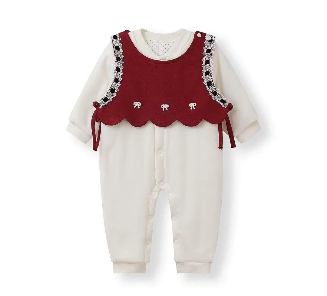 婴童1200克棉质哈衣外出服