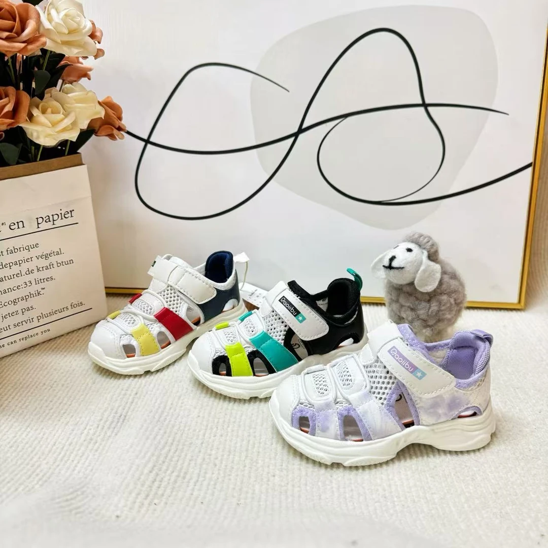 【凉鞋新款】3058/QAB/至轻系列/学步机能鞋透气软底健康机能学步鞋