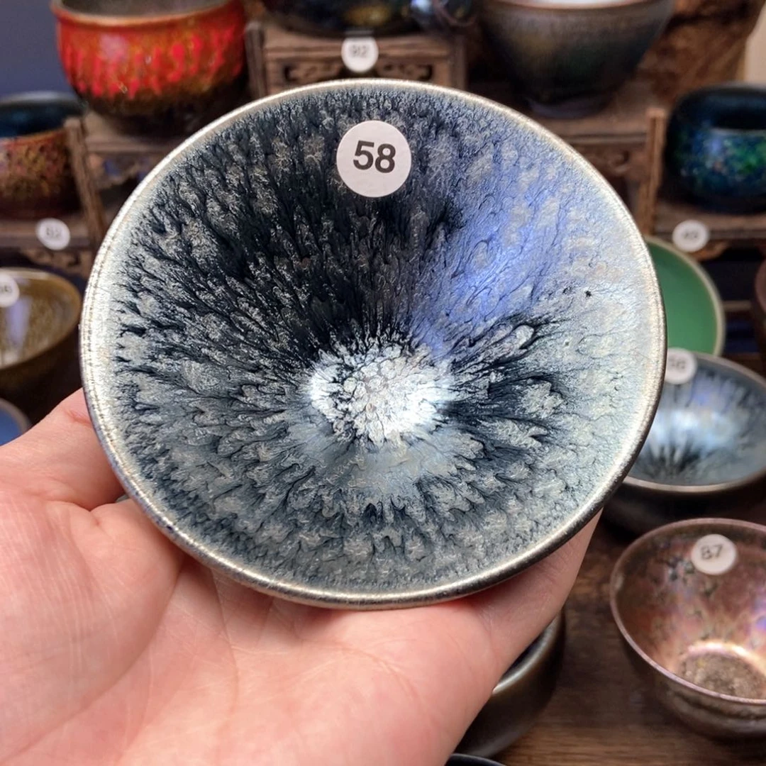 茶盏百花绽放主人杯