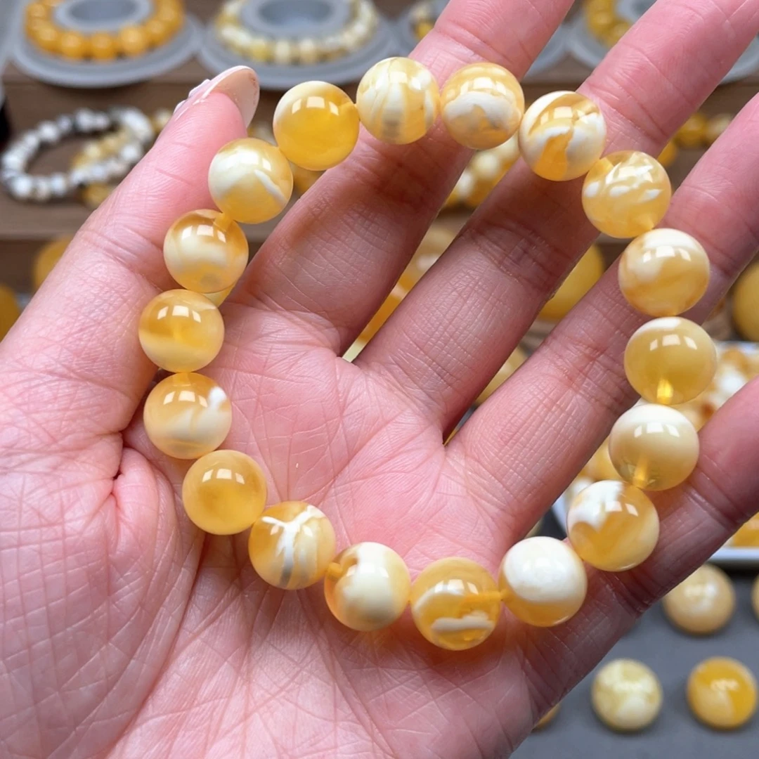 琥珀未镶嵌裸石天然