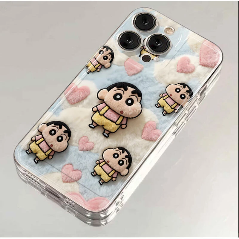 非立体小新适用iphone17promax16手机壳15苹果13透明12华为vivo