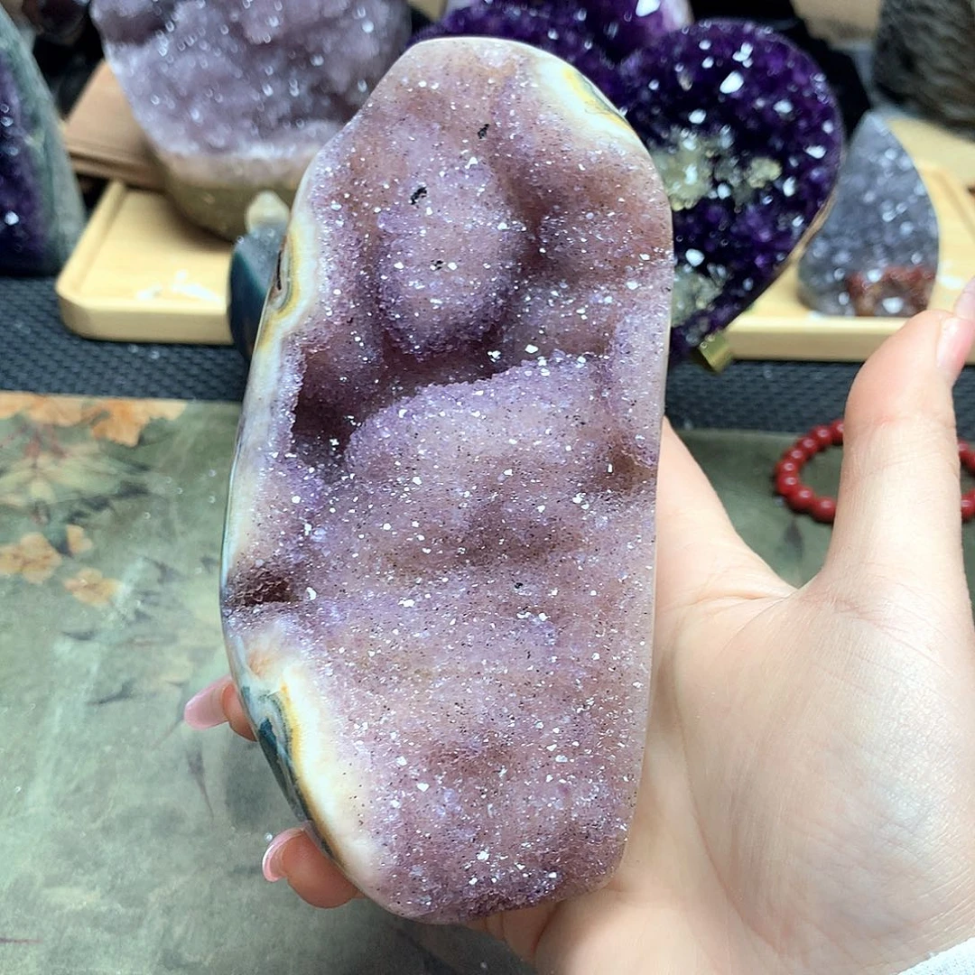 紫晶大型摆件（非配饰）未镶嵌