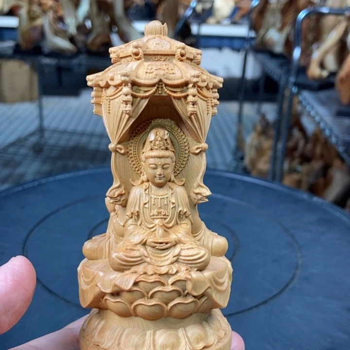 柏木（崖柏）西方三圣