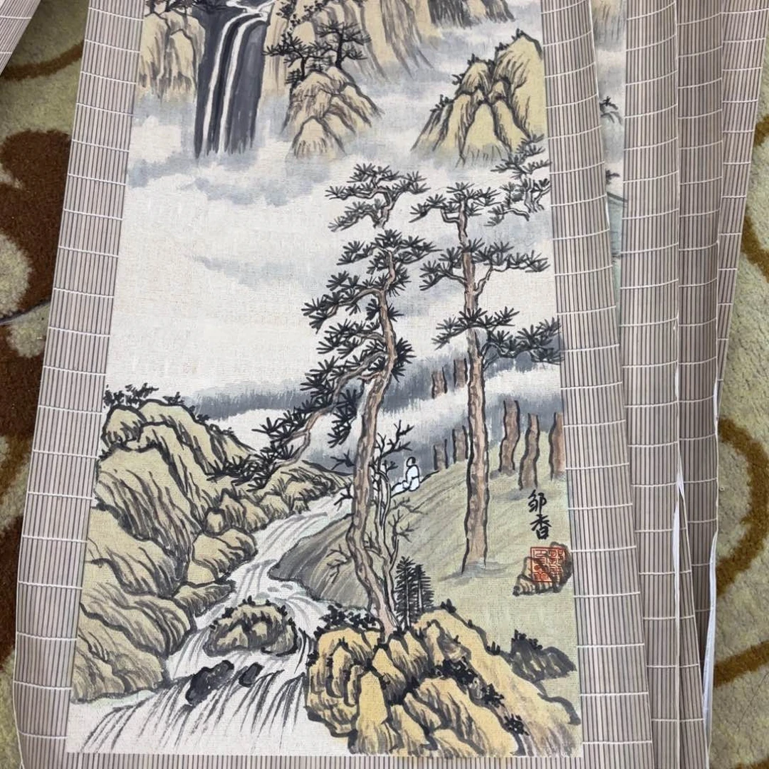 国画33-66卡纸作品童