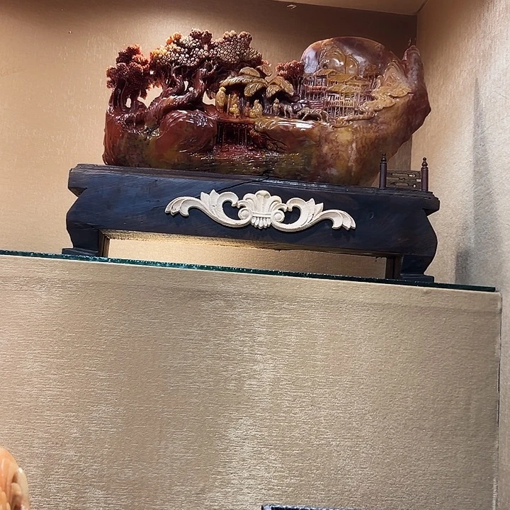 寿山石财*道雕刻艺术品