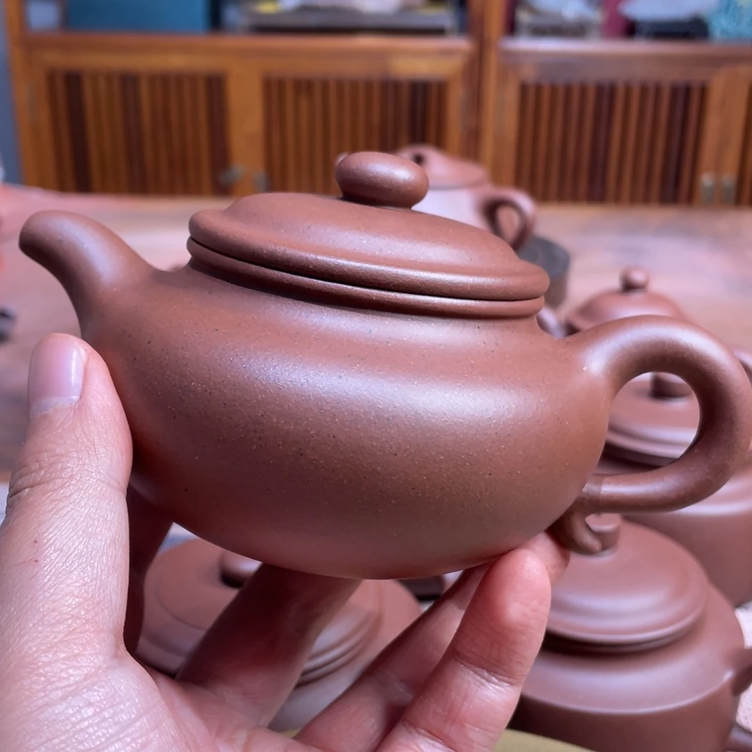 過***客紫砂茶壶宜兴紫砂原矿紫砂壶