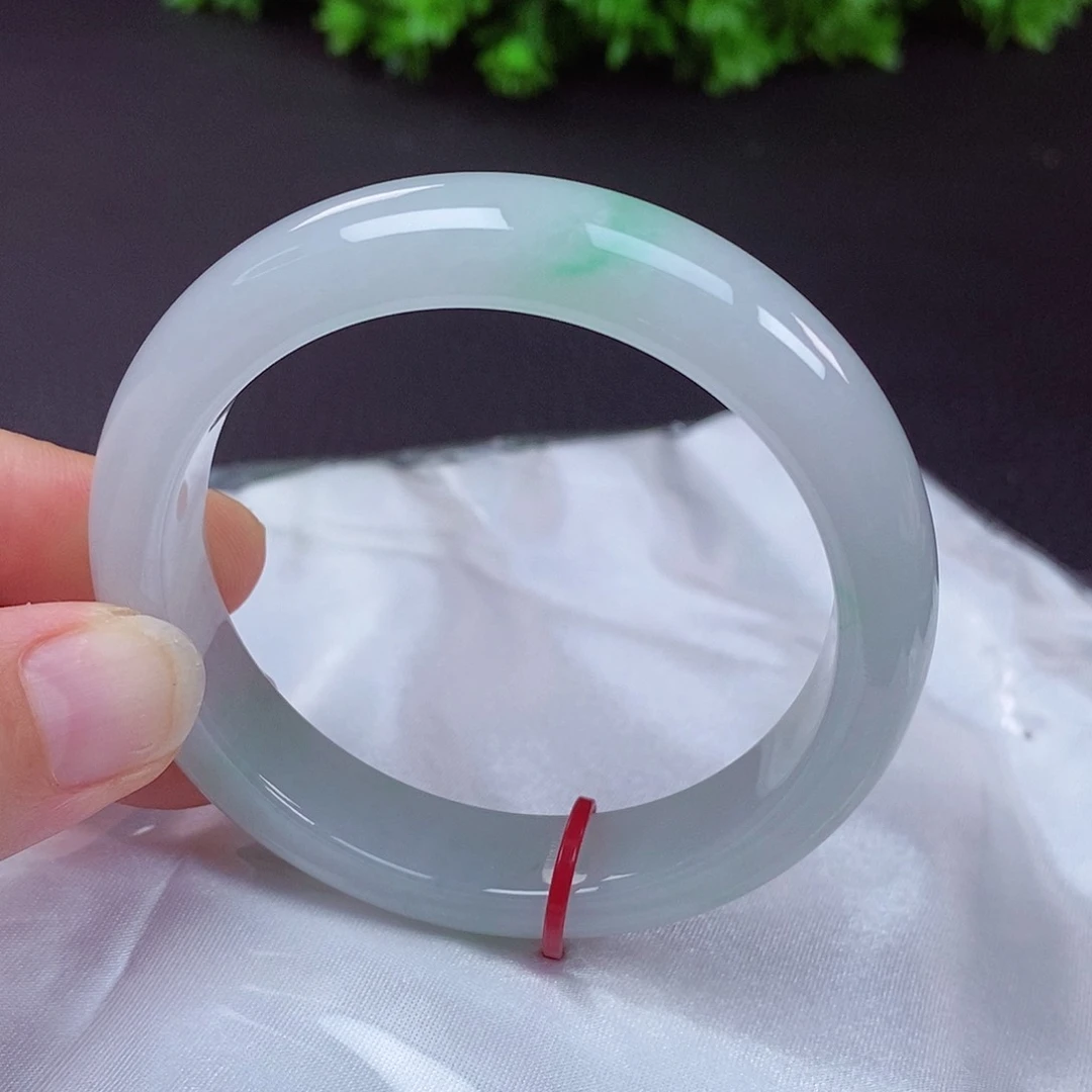 翡翠手镯未镶嵌56圈口432706