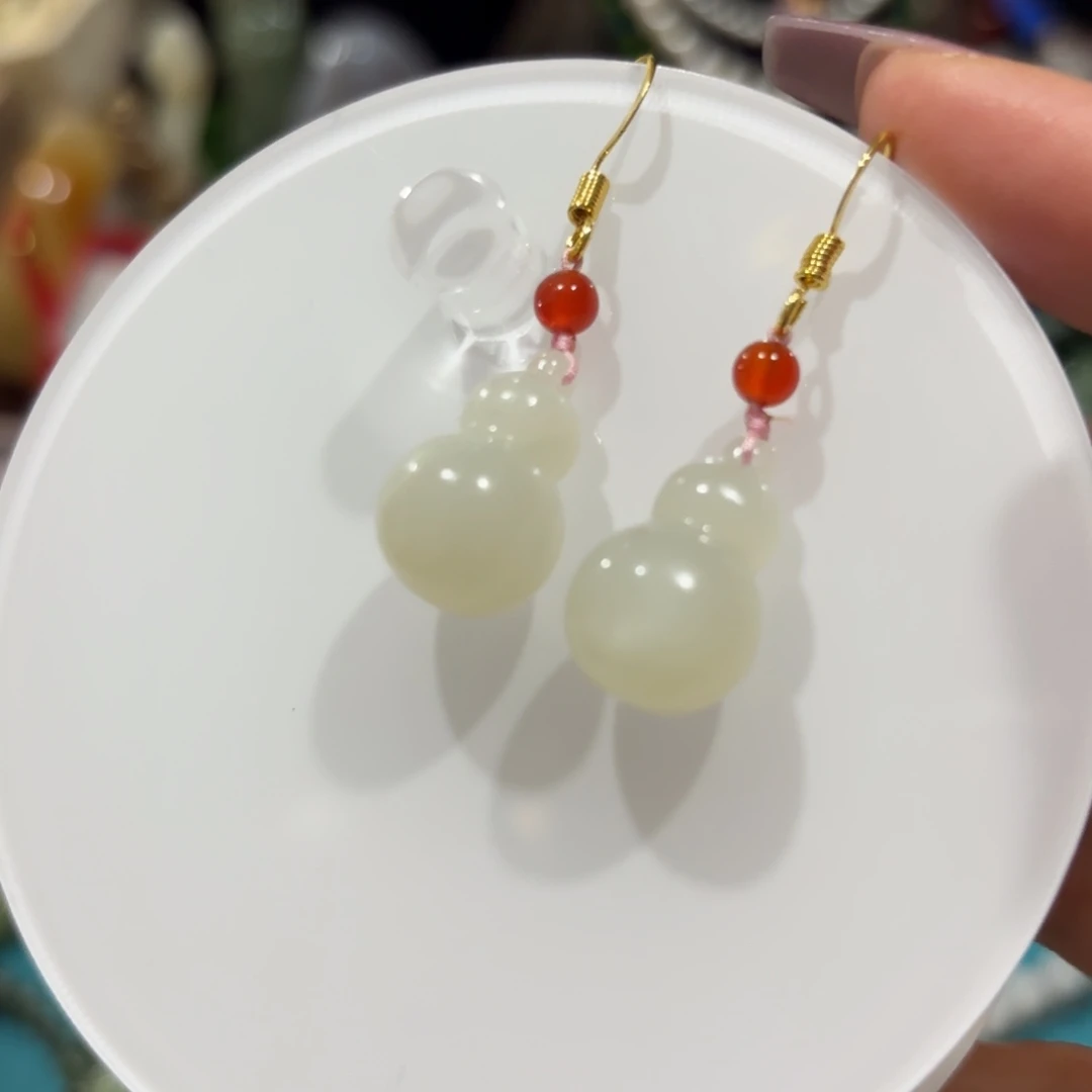 和田玉（糖玉）合金颈饰2955