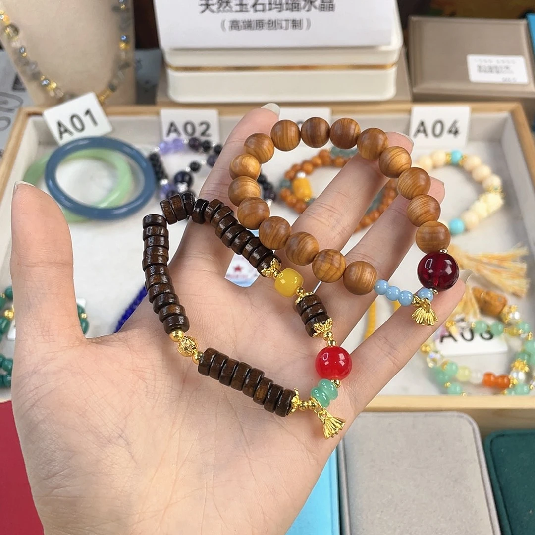 针钠钙石银S925镀金镶嵌手饰