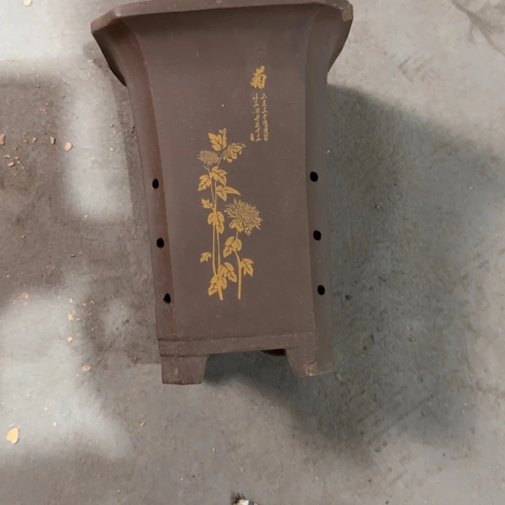紫砂紫砂花盆破损补发高度22口径16单只
