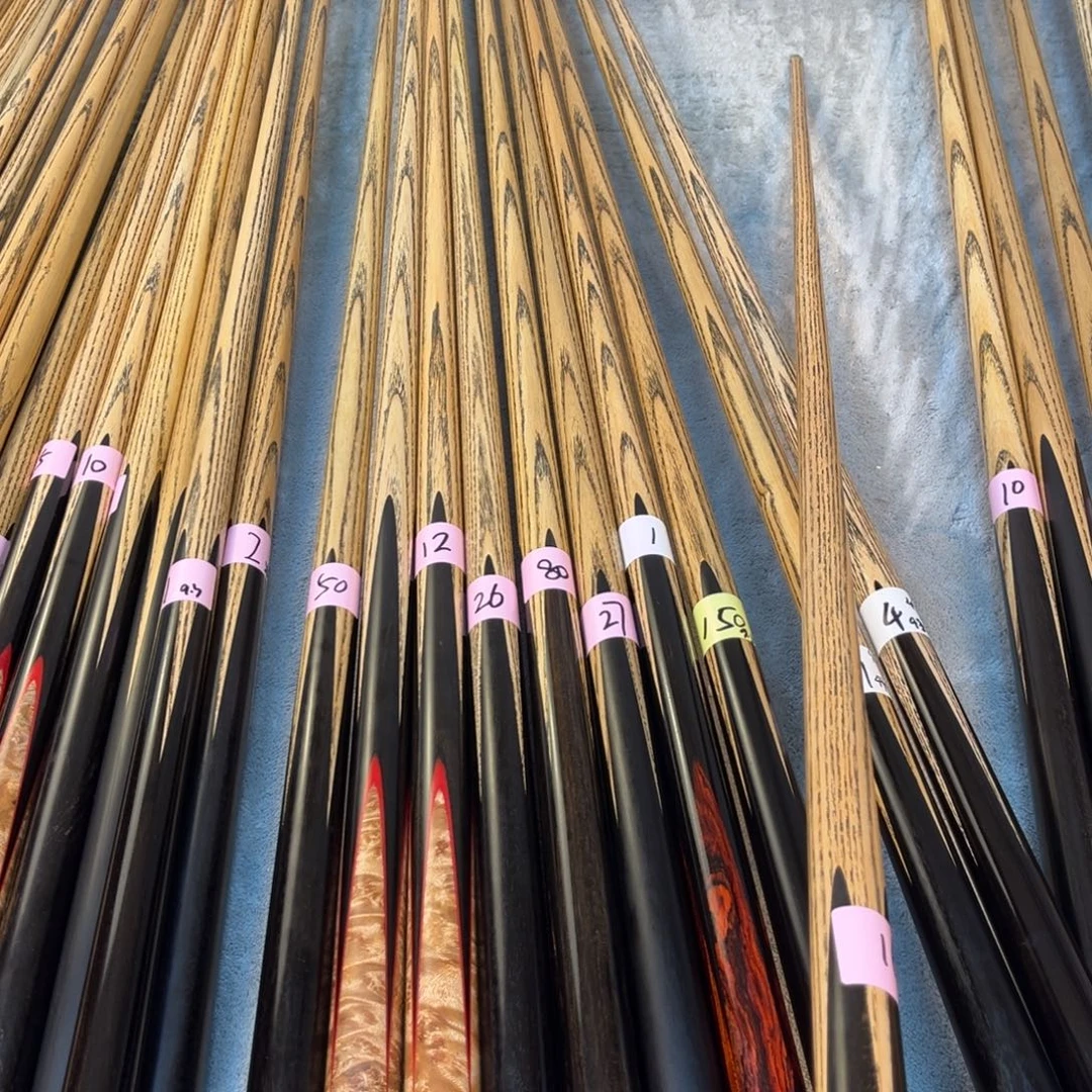 三***金白蜡木长款黄金斯诺克