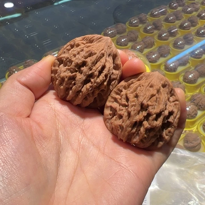 文玩核桃把件41麦穗虎头