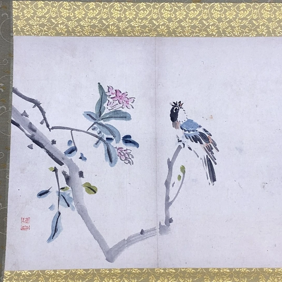 横款装饰画花鸟画