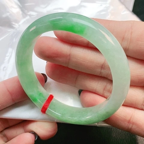 未镶嵌手镯翡翠正圈2628