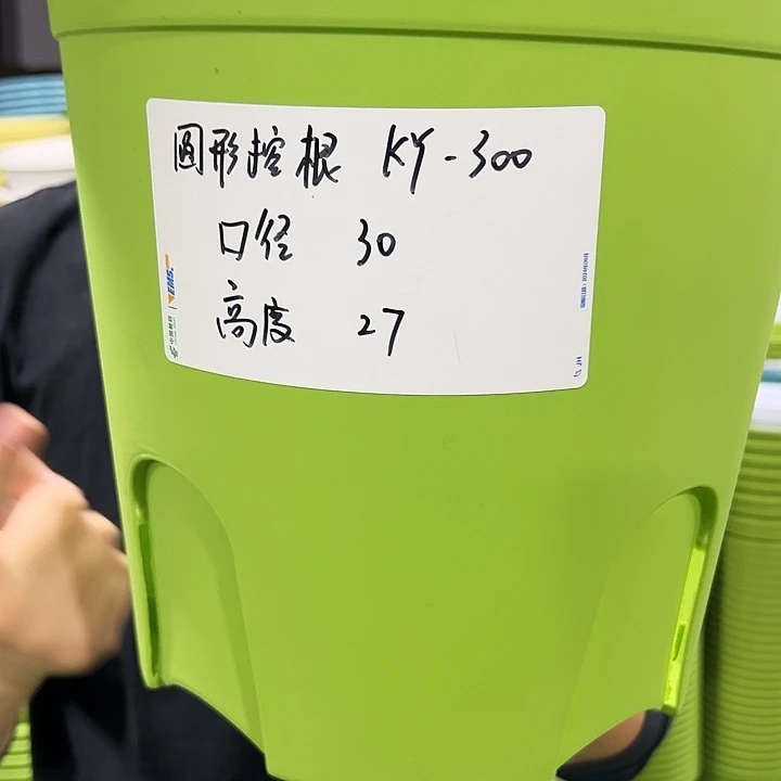 圆控根口29.5高27.5果绿无托4个