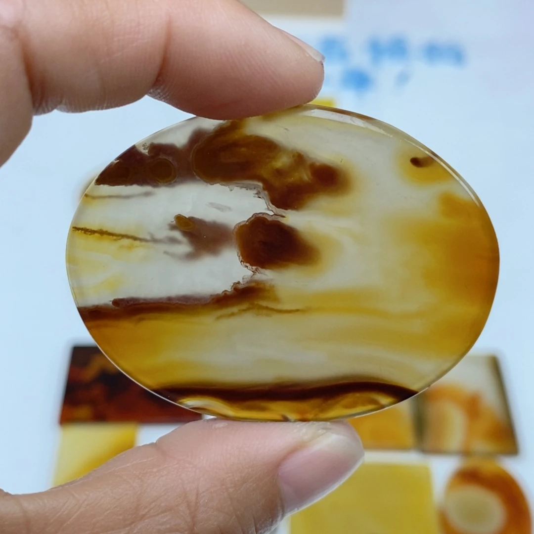 玛瑙/玉髓未镶嵌珠宝半成品