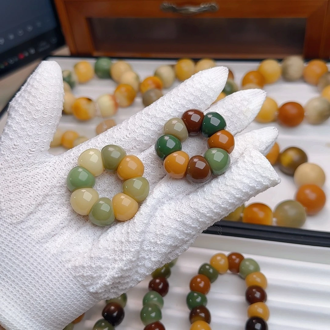 菩提根/象牙果手串卡14手捻两个