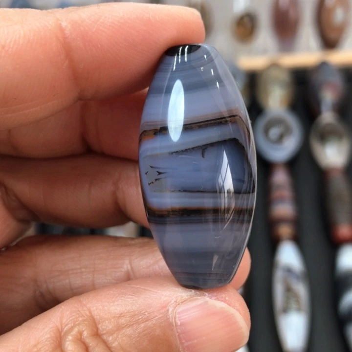 玛瑙/玉髓未镶嵌吊坠(不含链)