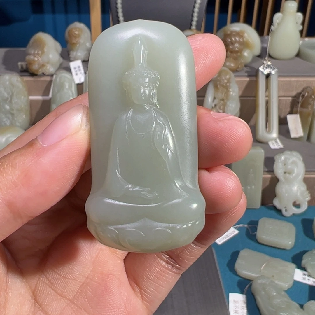 和田玉（糖玉）未镶嵌颈饰