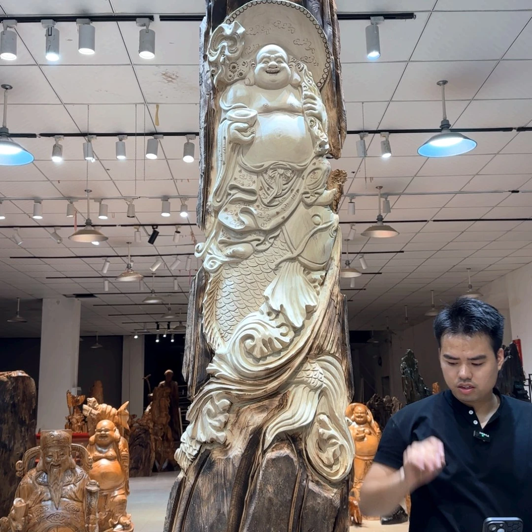 多***彩木工艺品摆件制作工艺