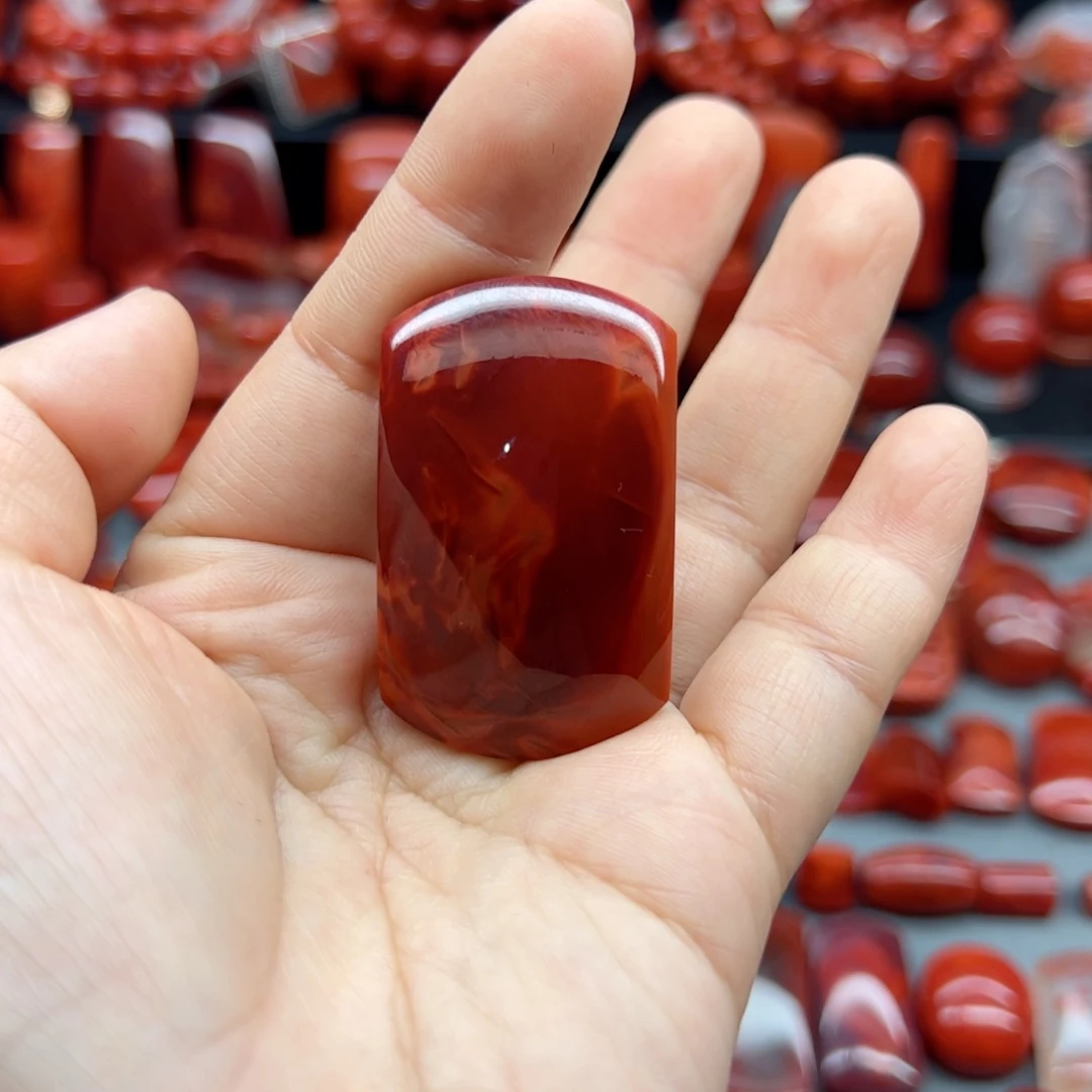 南红玛瑙配饰未镶嵌陈*