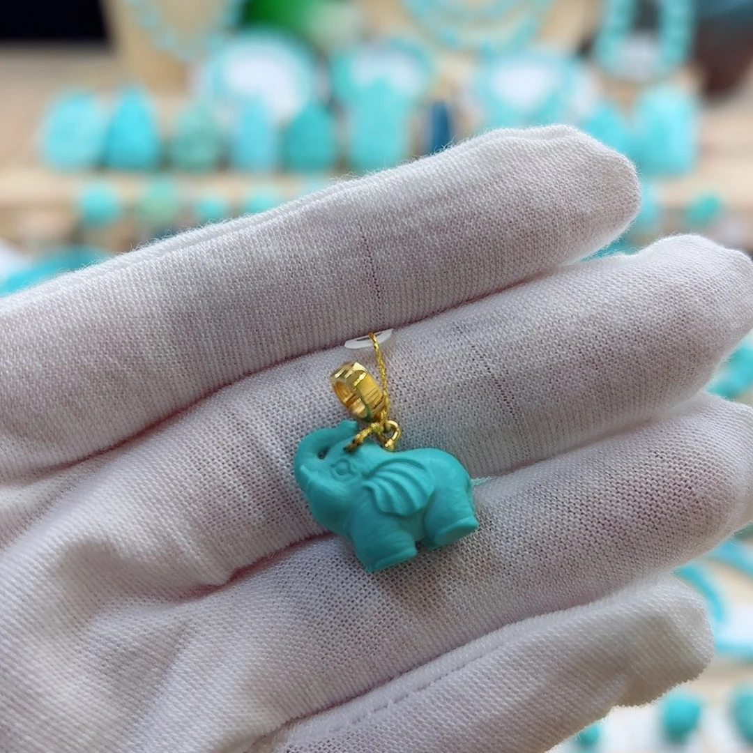 绿松石未镶嵌珠宝奇石