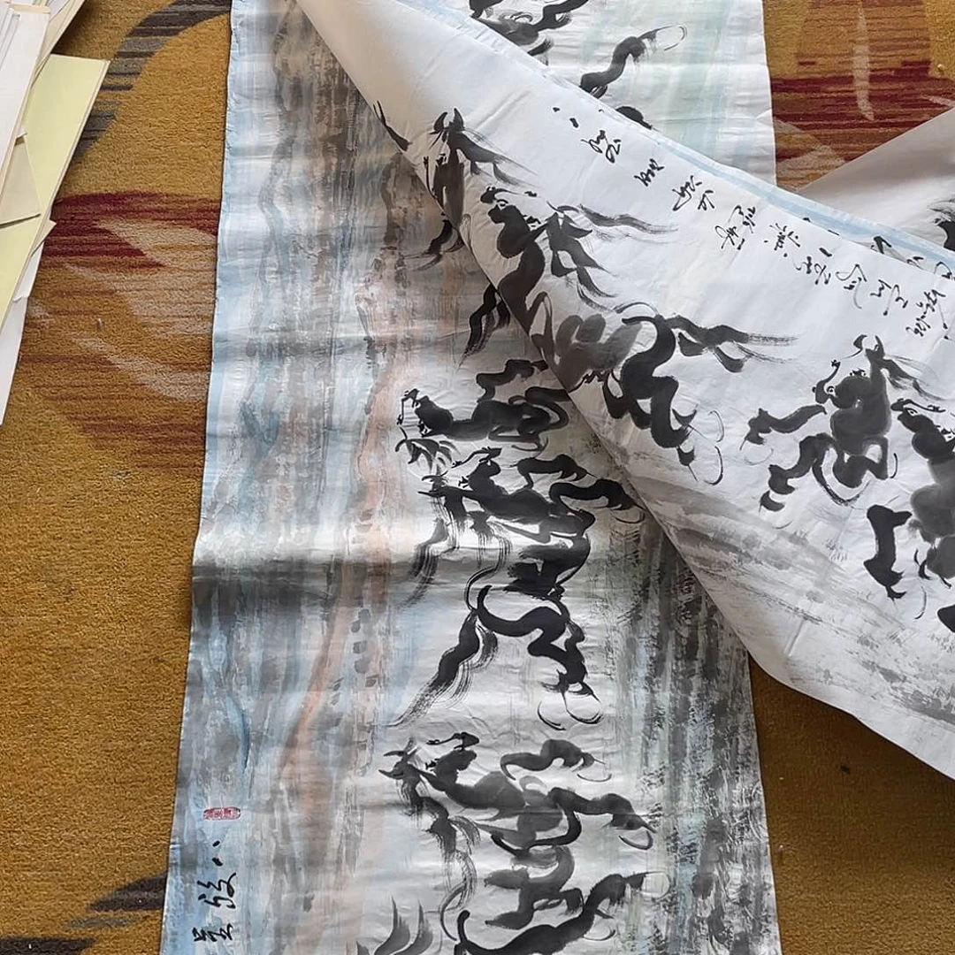 国画唯*绘画作品曹老师66666十张