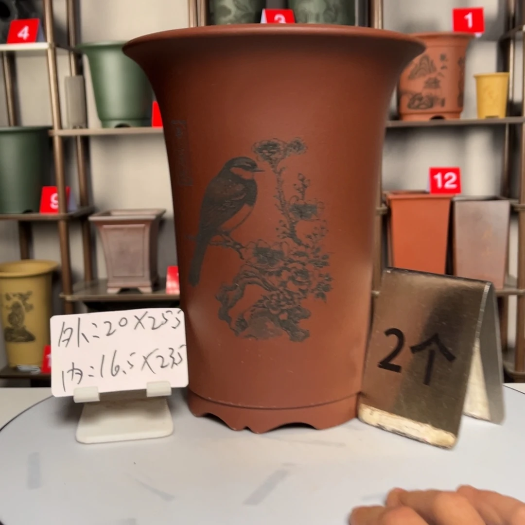 花盆紫砂紫砂花盆