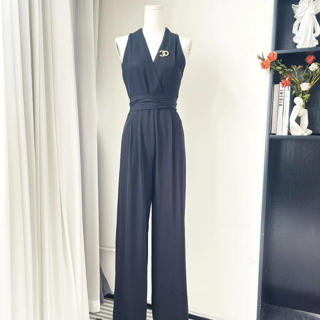 拉夏贝尔25夏季新气质时尚高级收腰显瘦连体裤 13732 RCK