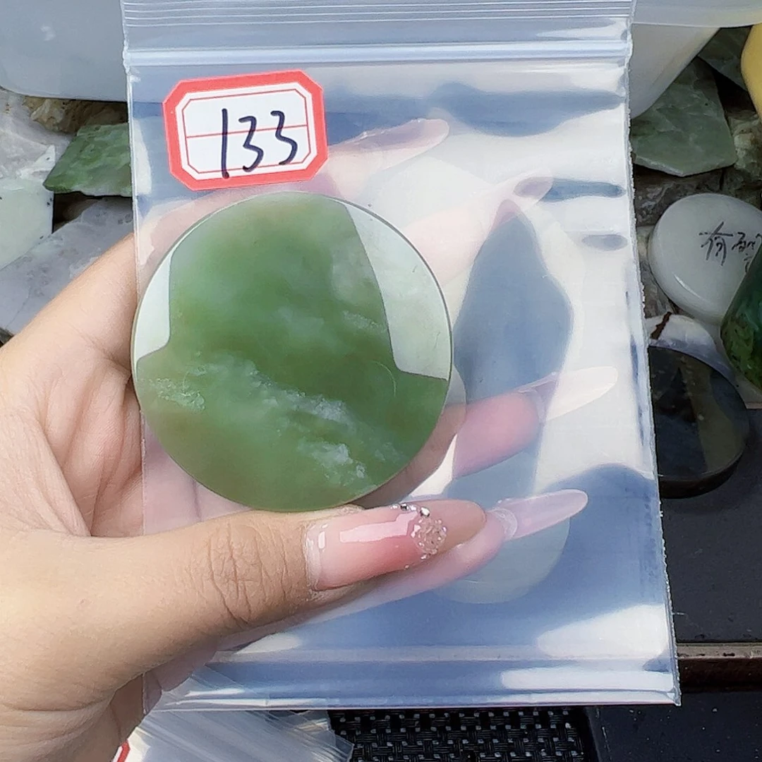 和田玉珠宝半成品未镶嵌