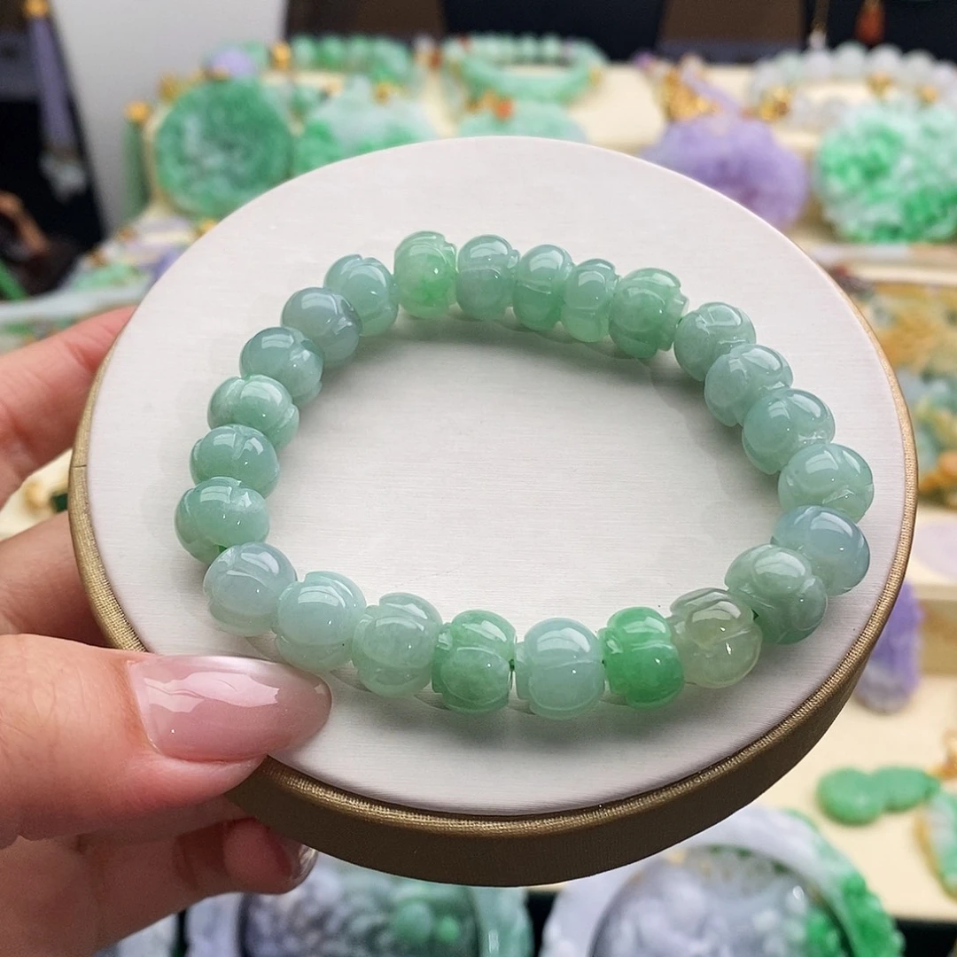 翡翠未镶嵌手串手串