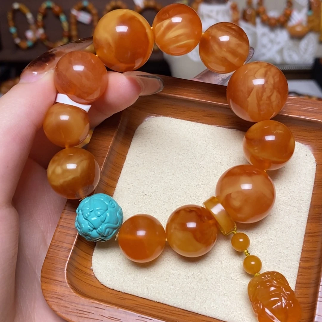 【闪购商品】手链蜜蜡未镶嵌手串