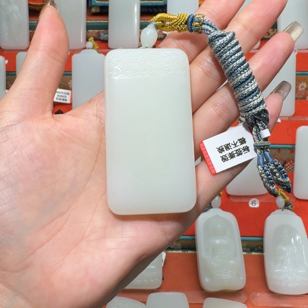 三***哥和田玉未镶嵌颈饰0026