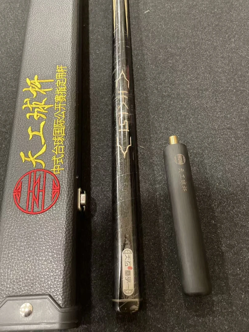 天工墨子一台球杆台球器材小头杆中式八球斯诺克纯手工台球杆推荐