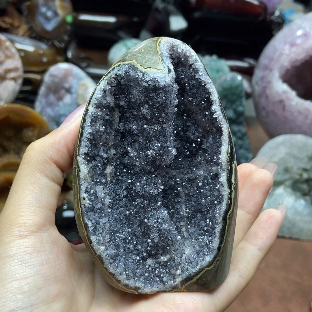 摆件未镶嵌紫晶水晶