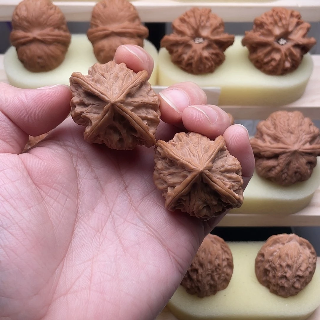 吊坠文玩核桃从*.42左右四棱