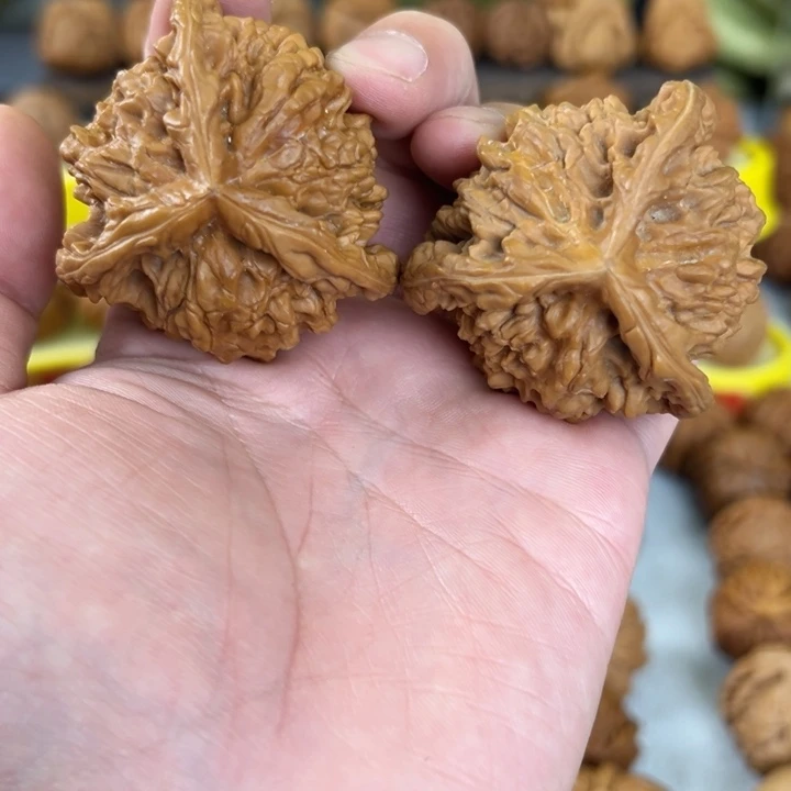 文玩核桃吊坠48拼接官帽奔