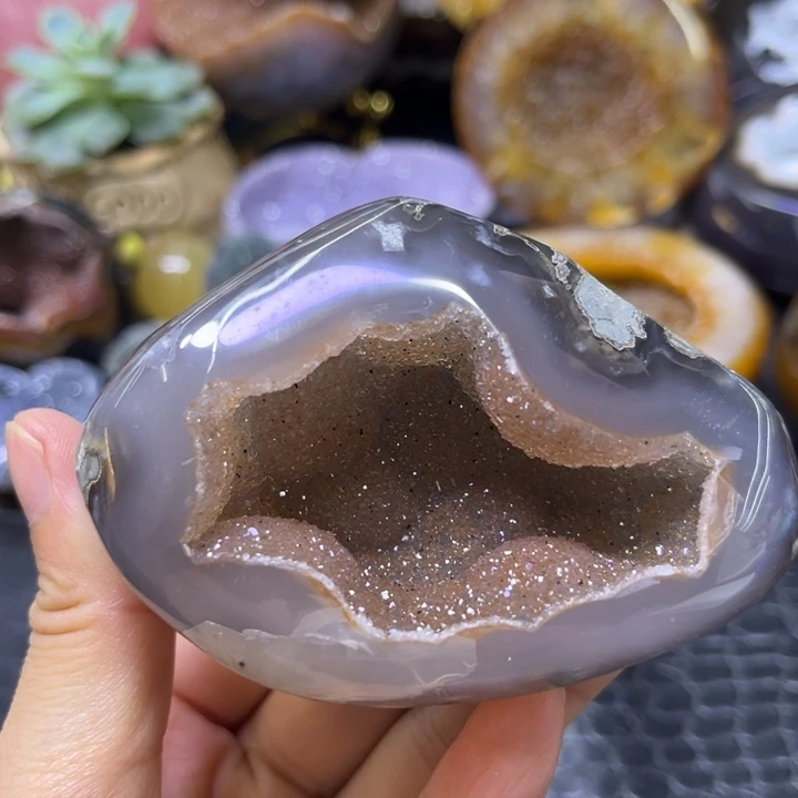 发饰未镶嵌水晶红晶洞
