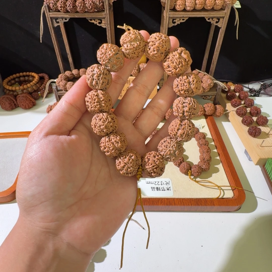 手串金刚菩提22尺寸五星蜂王