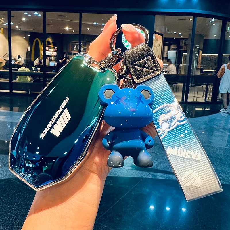 适用于宝马液晶钥匙套7系5系x5x7车740五七730li壳535le扣6系gt男