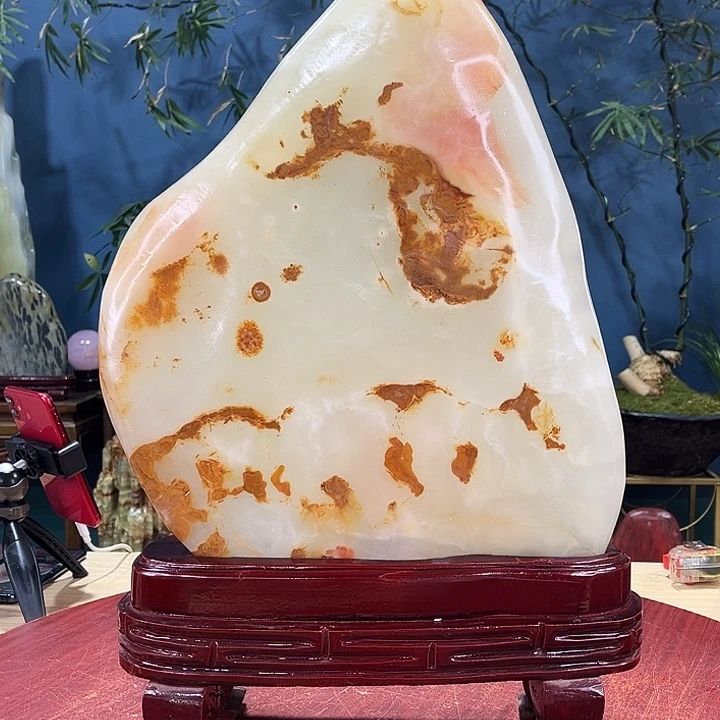 石材天然玉石摆件