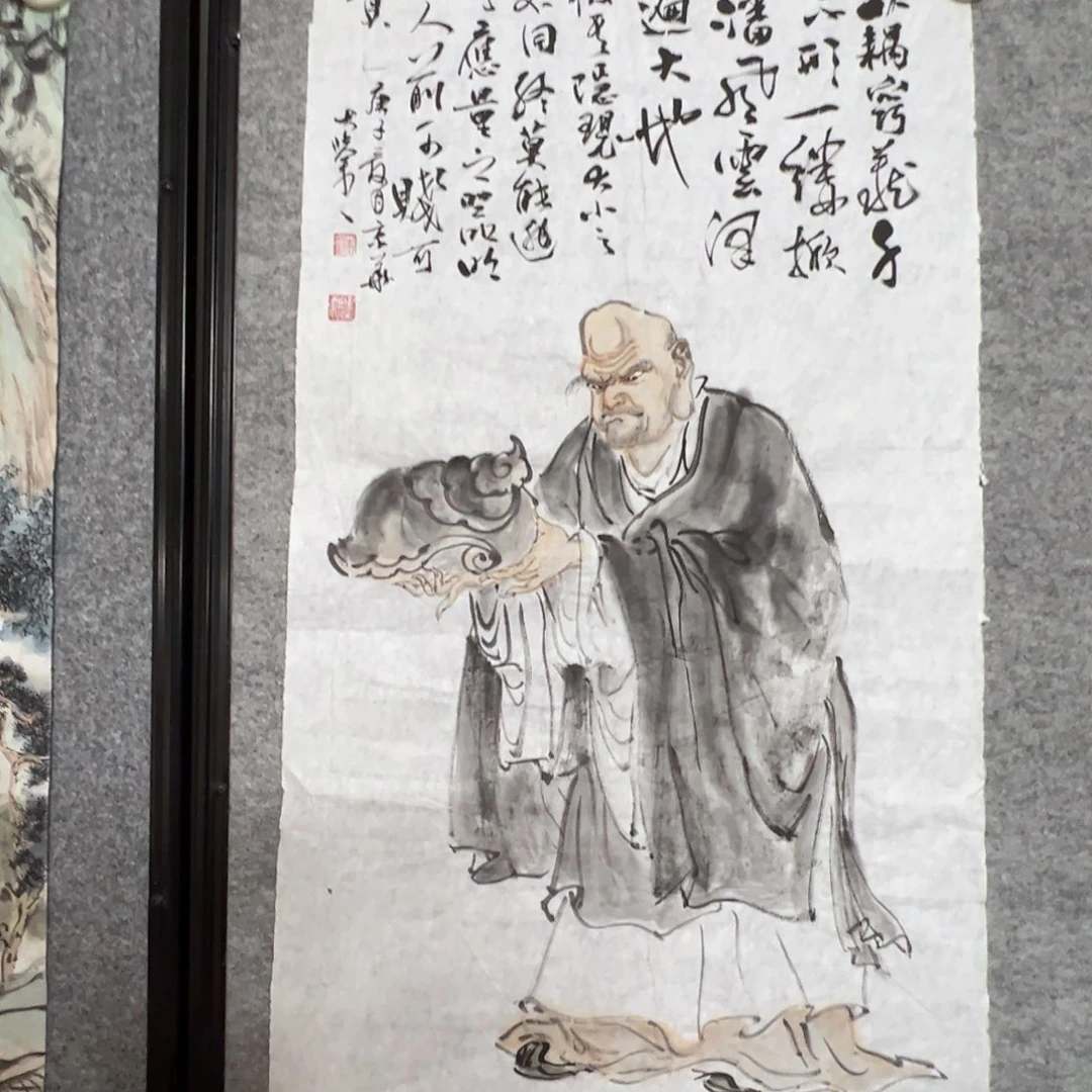 其他纸本（rbz）罗汉 书画
